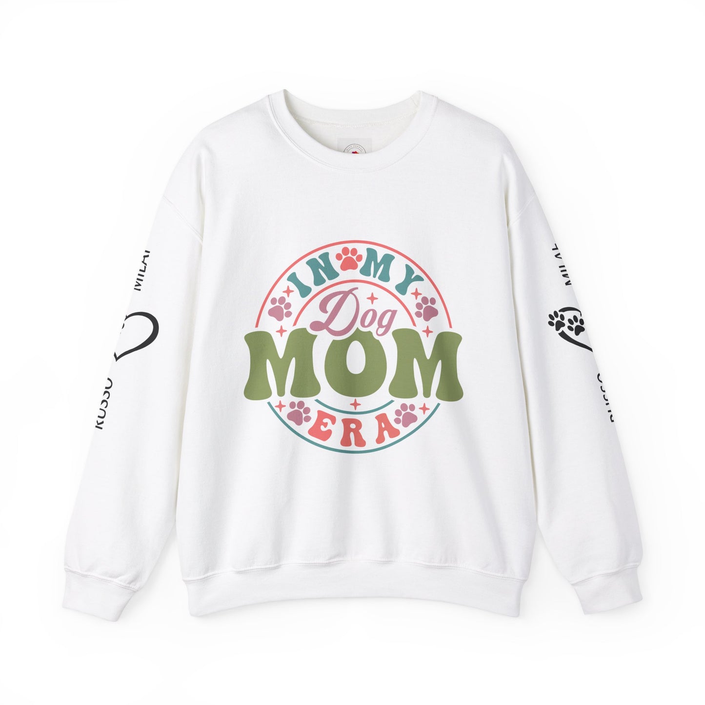 Custom Dog Mom Crewneck Sweatshirt