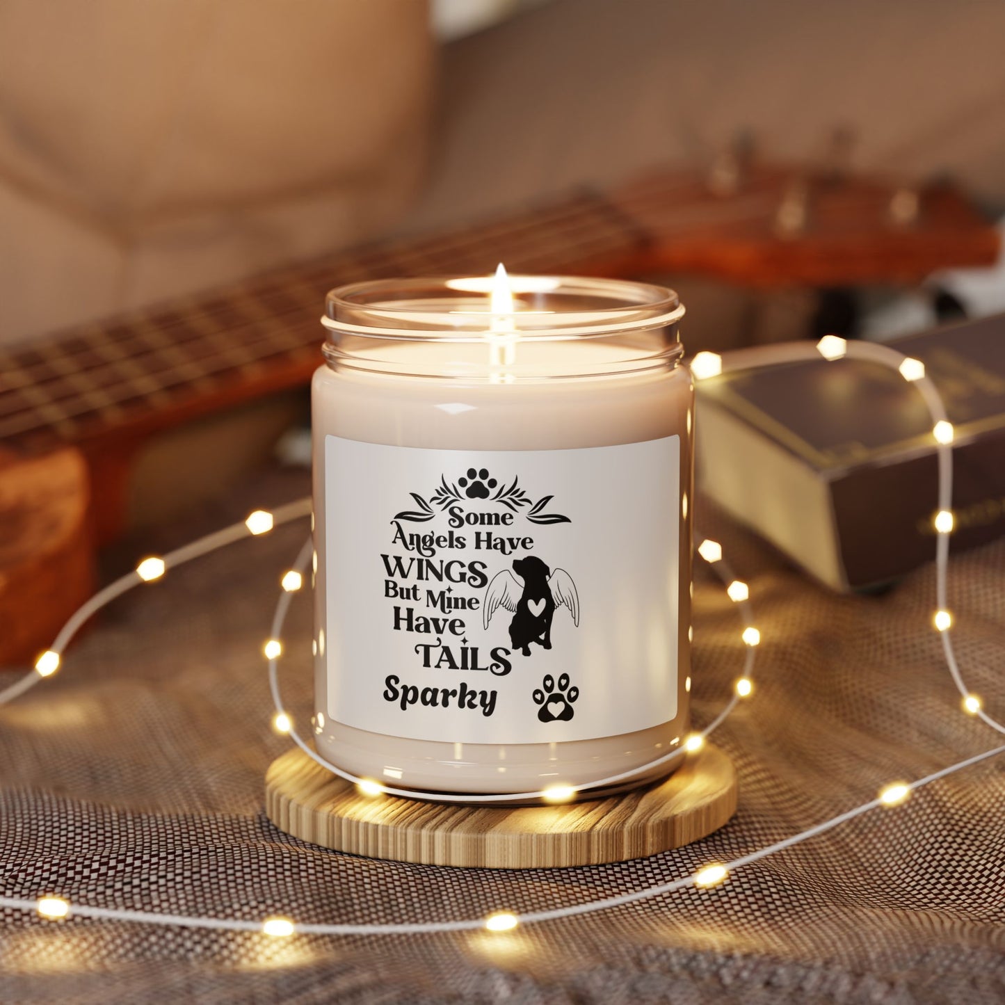 Custom Dog Memorial Candle, 9oz