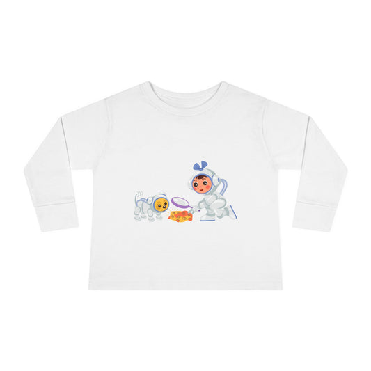 Kids and Dogs - Toddler Long Sleeve Tee