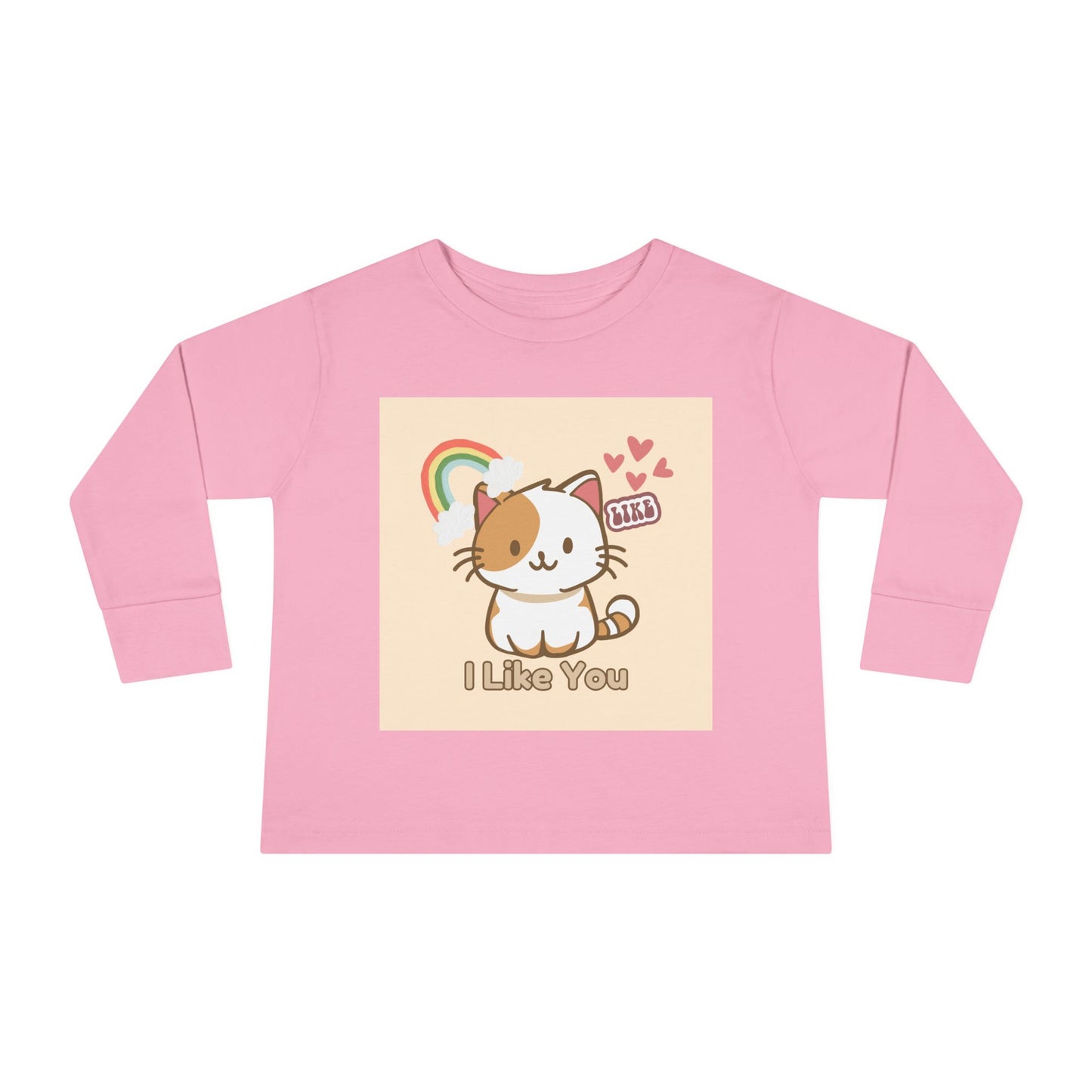 Kids and Cats - Toddler Long Sleeve Tee