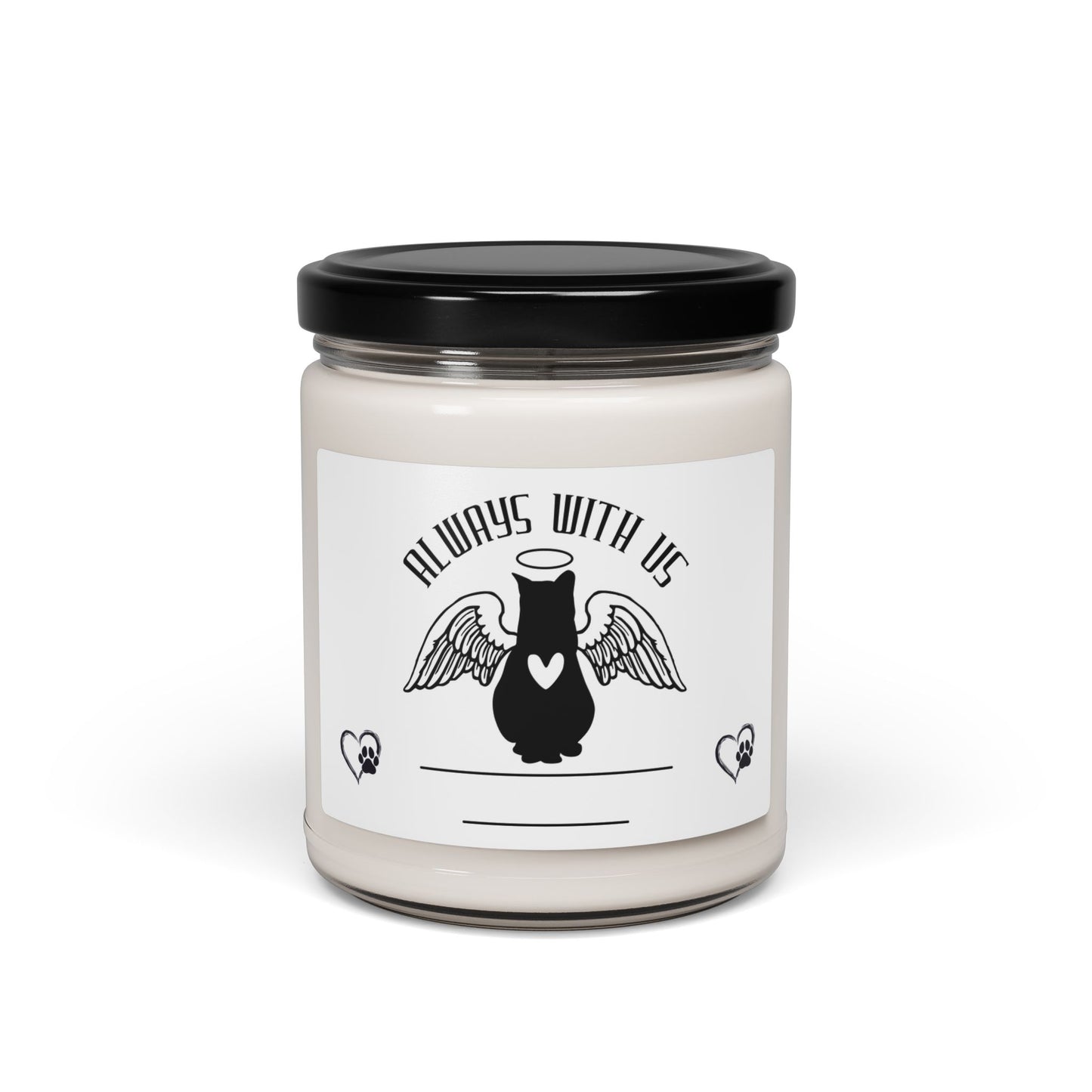 Cat Memorial Candle, 9oz