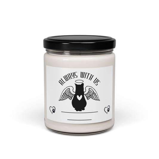 Cat Memorial Candle, 9oz