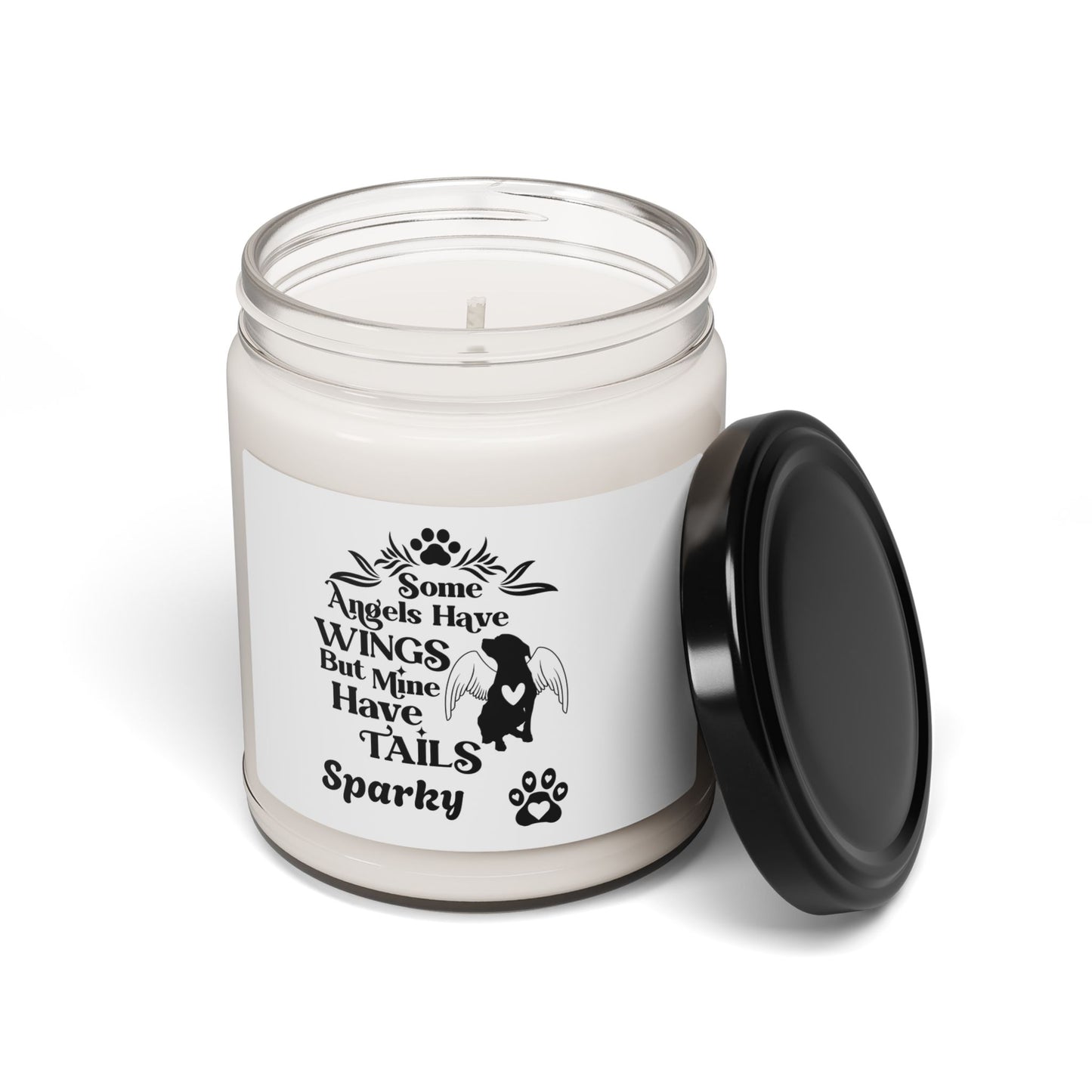 Custom Dog Memorial Candle, 9oz