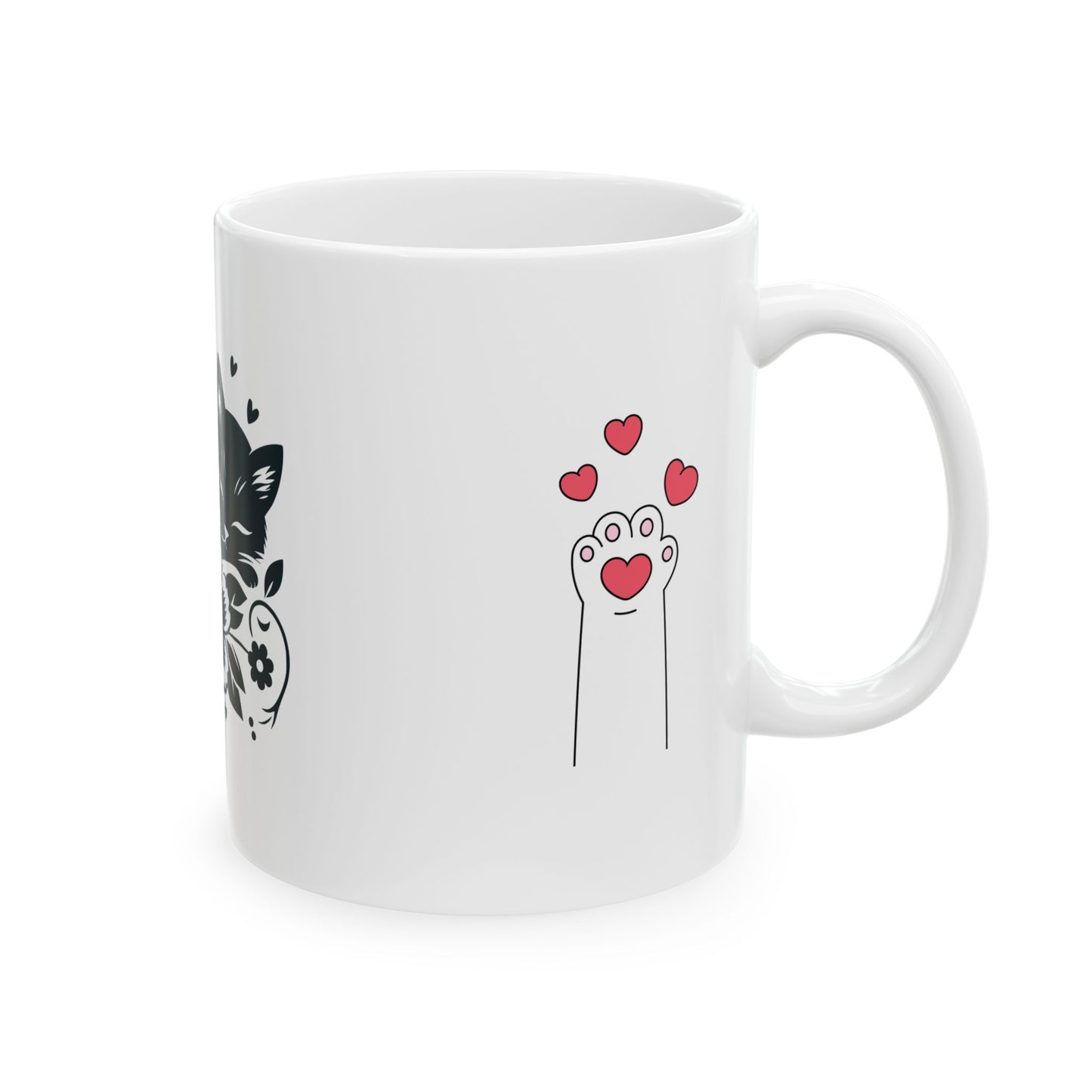 Cat Memorial Ceramic Mug, (11oz, 15oz)