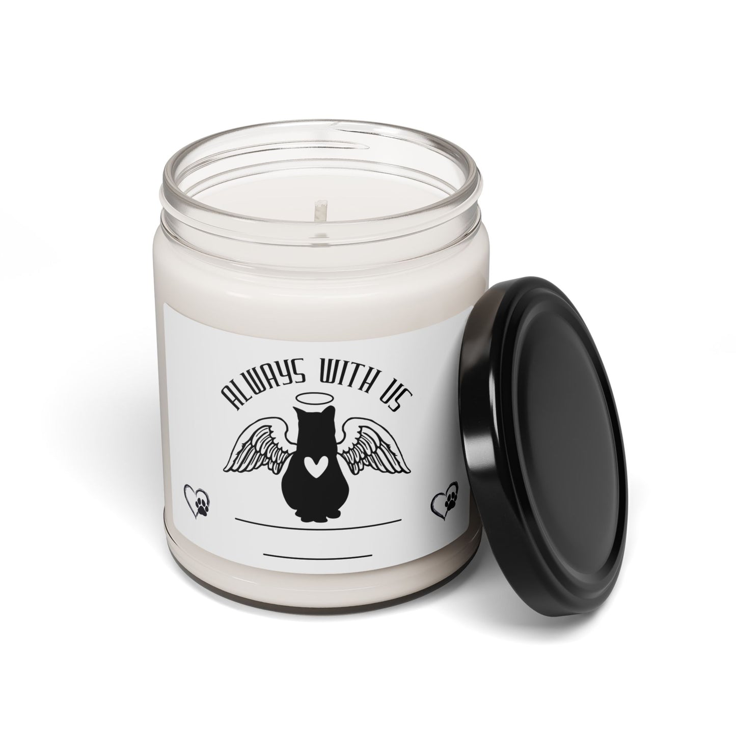 Cat Memorial Candle, 9oz