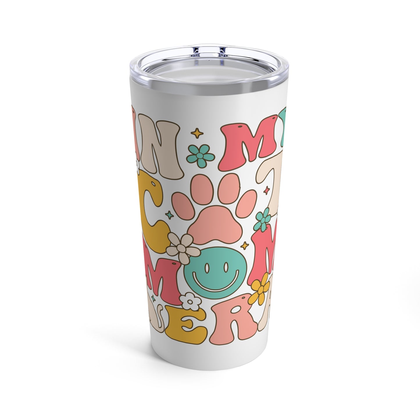 Cat Mom Tumbler 20oz