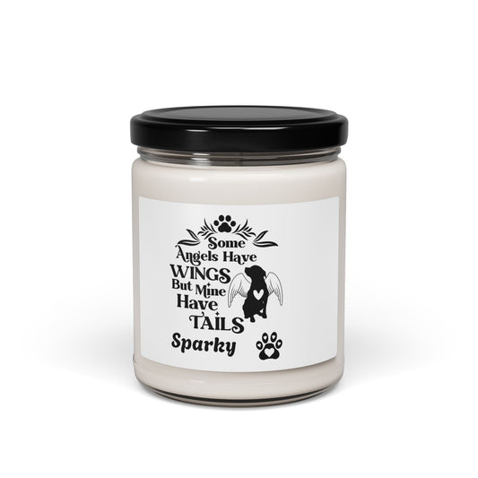 Custom Dog Memorial Candle, 9oz