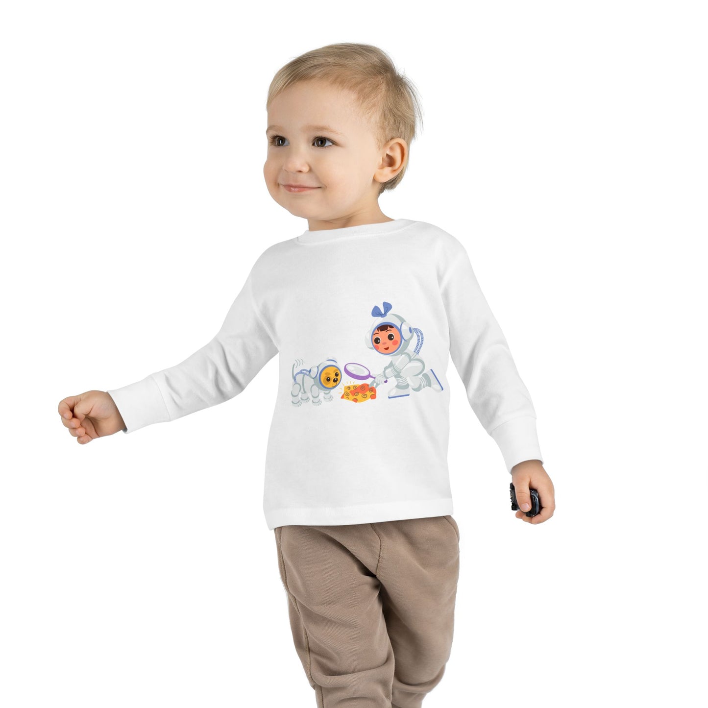 Kids and Dogs - Toddler Long Sleeve Tee