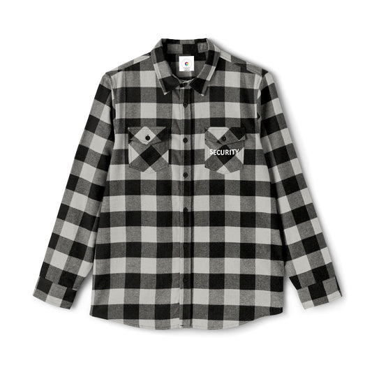 Security Staff Unisex Flannel Shirt