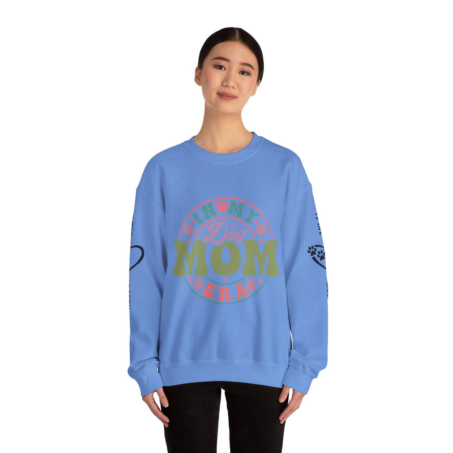 Custom Dog Mom Crewneck Sweatshirt