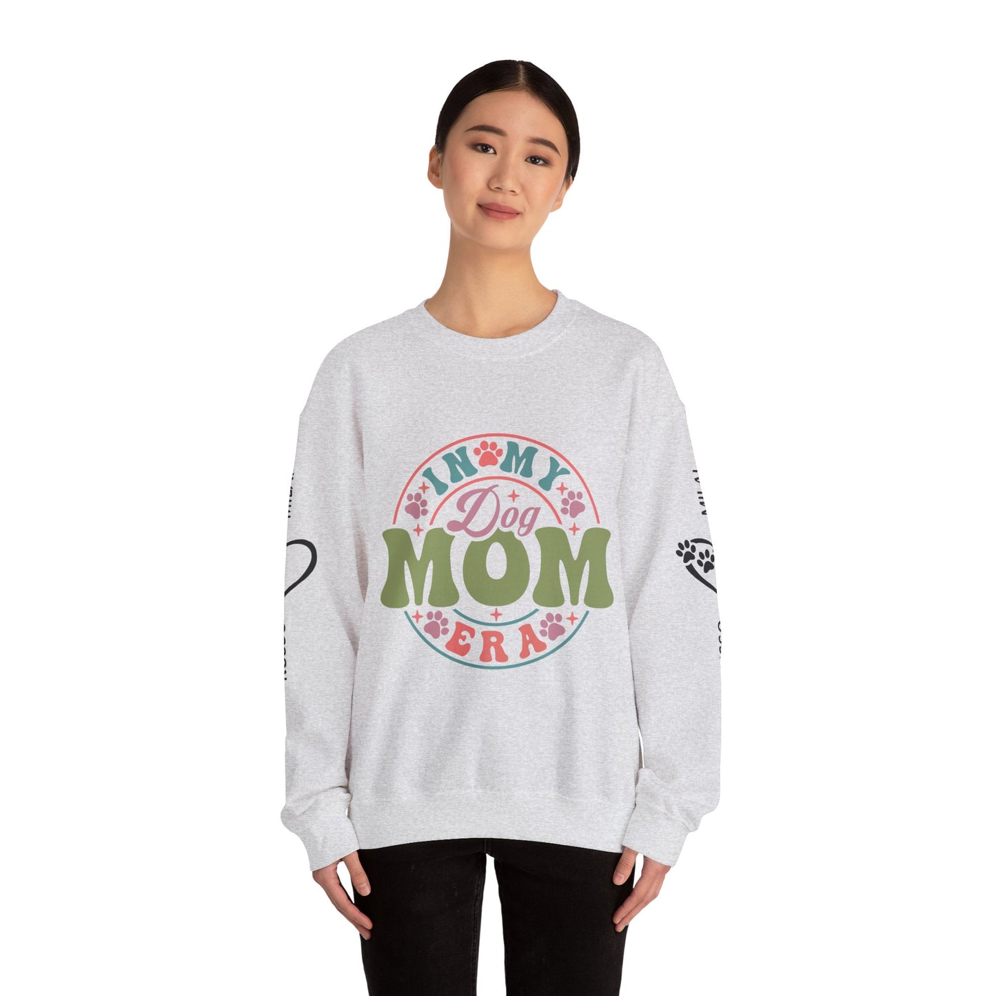 Custom Dog Mom Crewneck Sweatshirt