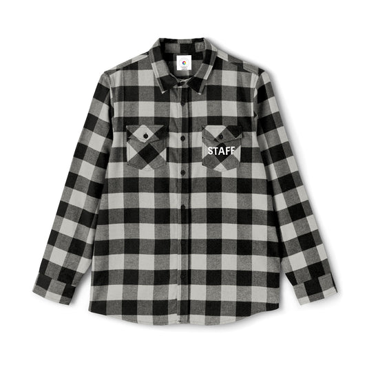 Staff Unisex Flannel Shirt