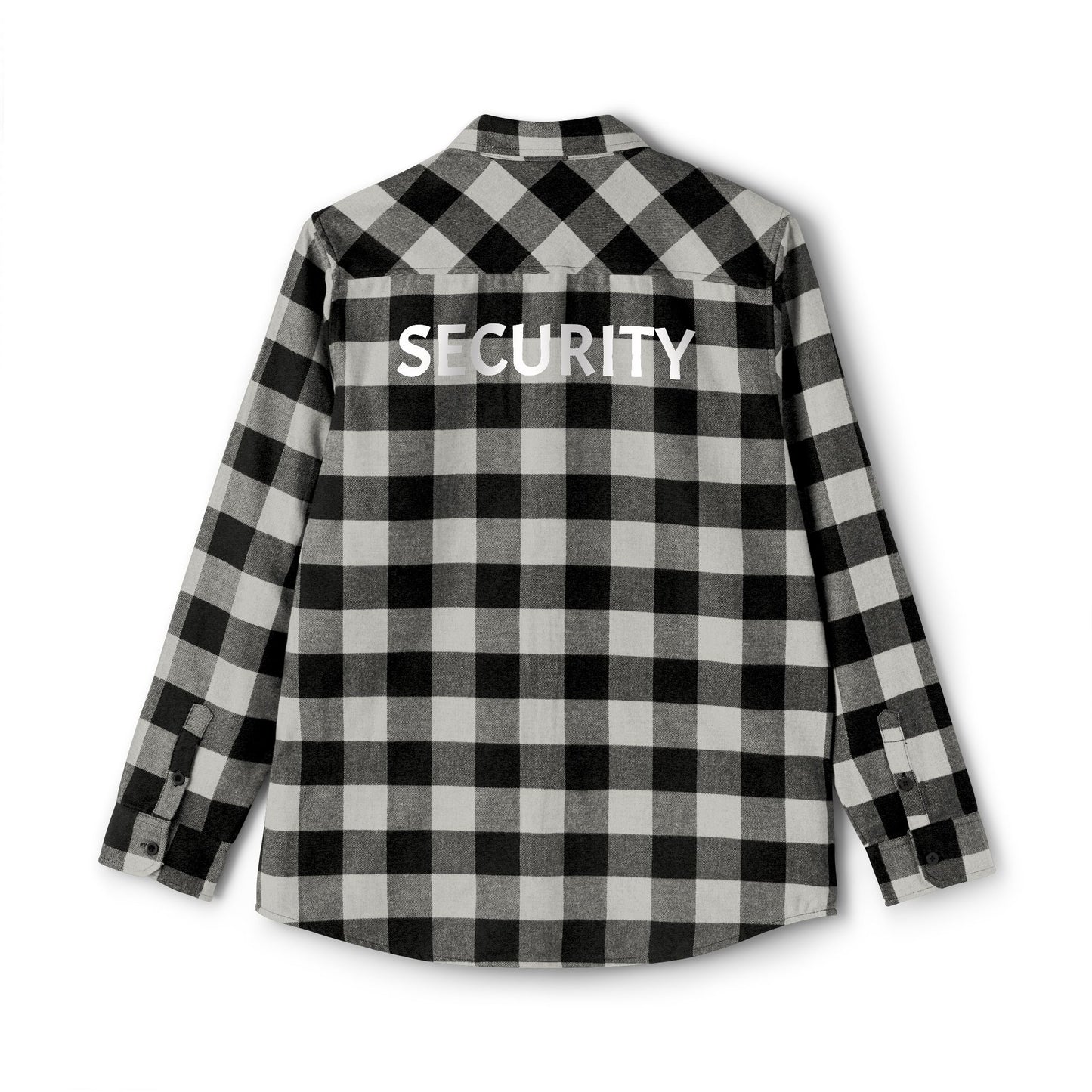 Security Staff Unisex Flannel Shirt