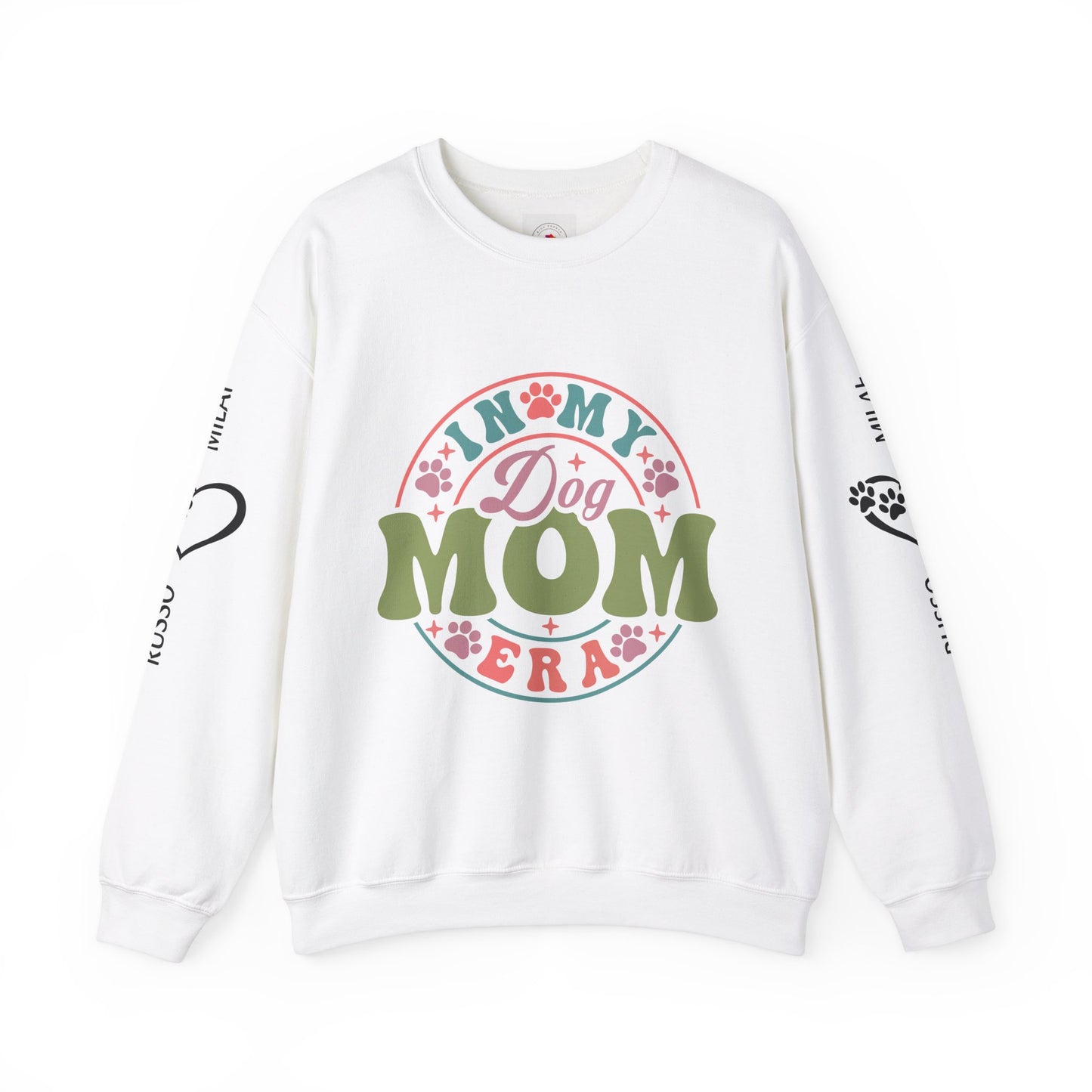 Custom Dog Mom Crewneck Sweatshirt